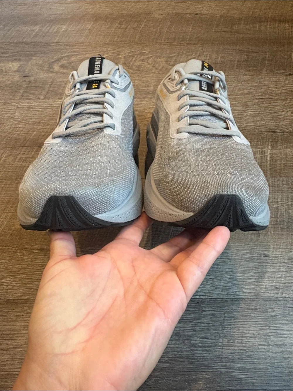 Brooks Adrenaline GTS 24 Running Shoes Men's 12.5W WIDE Gray